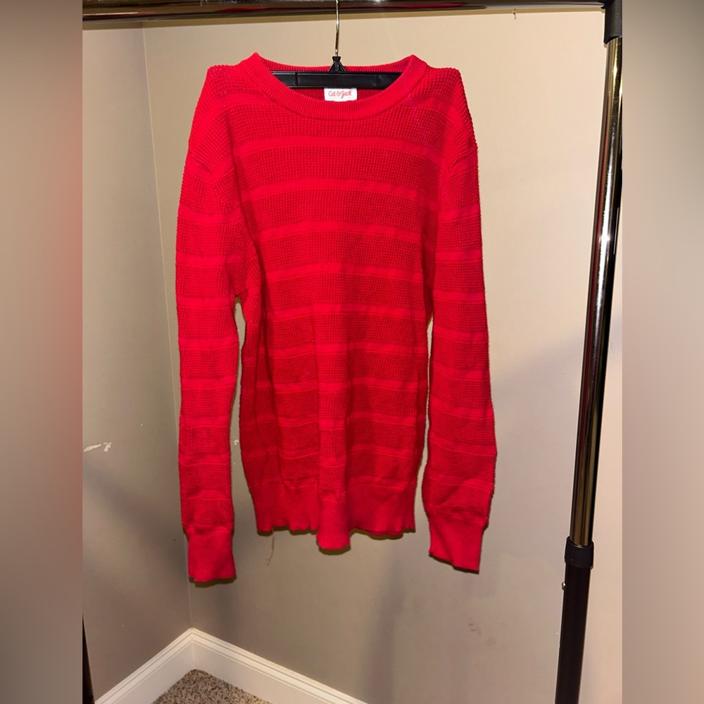Cat & Jack Red Sweater